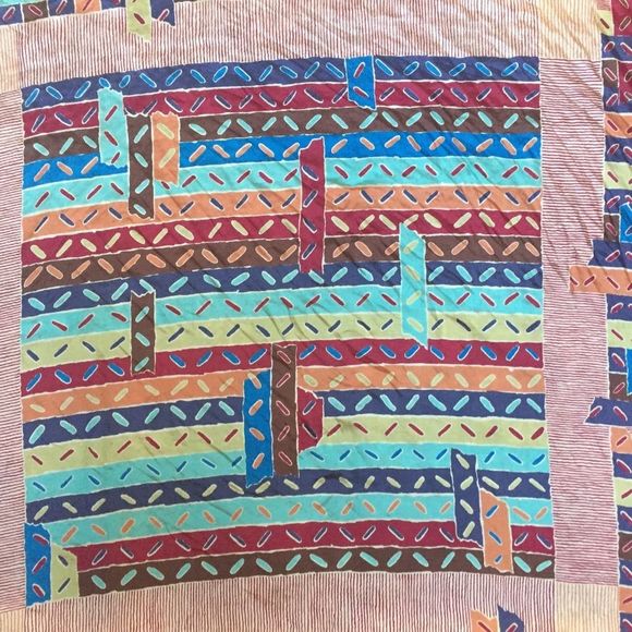 Very Vintage ECHO silk scarf - Picture 3 of 5